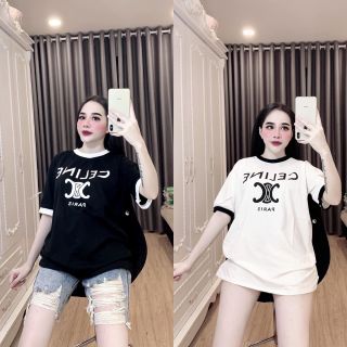 Áo Thun Tay Lỡ Giấu Quần Ciline
