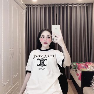 Áo Thun Tay Lỡ Giấu Quần Ciline