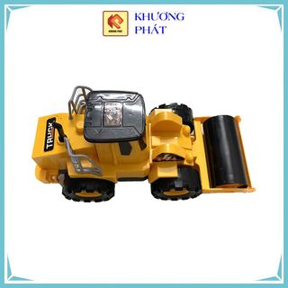 Ô tô đồ chơi NTT0001 mô hình đồ chơi xe máy xúc và xe lu chạy đà chất liệu nhựa ABS cao cấp.