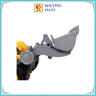 Ô tô đồ chơi NTT0001 mô hình đồ chơi xe máy xúc và xe lu chạy đà chất liệu nhựa ABS cao cấp.