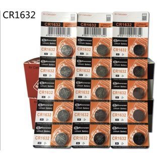 Pin cúc áo CR1632 Lithium 3V dùng cho remote điều khiển, đồng hồ điện tử, khóa chống trộm điện tử...
