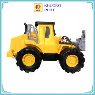 Ô tô đồ chơi NTT0001 mô hình đồ chơi xe máy xúc và xe lu chạy đà chất liệu nhựa ABS cao cấp.