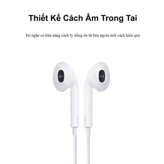 Tai nghe có dây Ip 6 Zin hỗ trợ mic chơi game, đàm thoại, tai nghe nhét tai chất lượng âm thanh chân thực, sống động