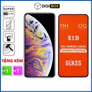Kính cường lực iphone Full màn 21D 6/6s/6plus/6s plus/7/8/7plus/8plus/x/xs/xs max/11/11pro max