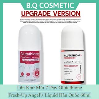 (Mẫu Mới) Lăn khử mùi 7day Glutathione Fresh-Up Angel’s Liquid Hàn Quốc 60ml giá sỉ