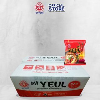 [Thùng 20 gói] Thùng Mì Hàn Quốc YEUL cay Ottogi 120g x20