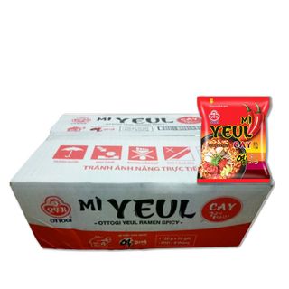 [Thùng 20 gói] Thùng Mì Hàn Quốc YEUL cay Ottogi 120g x20 giá sỉ