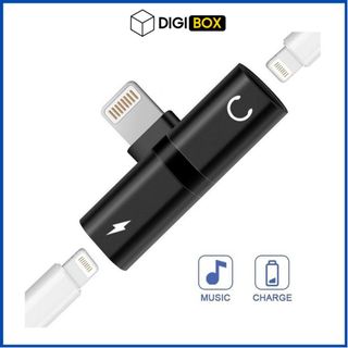 Chia Tai Nghe IPFREESHIPChia Cổng Sạc ĐT Jack Chia Thành 2 Cổng Sạc + Tai Nghe Cho ip