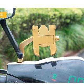 Giá đỡ điện thoại xe máy kim loại C2 kèm lục giác kẹp điện thoại xe máy