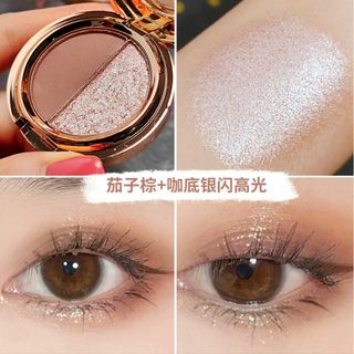Nhủ mắt Kim Tuyến 2 ô MEIBAOGE Vàng, sỉ 35k/hộp