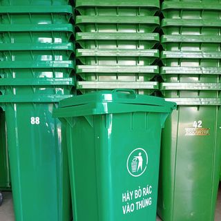 Thùng rác nhựa 120l