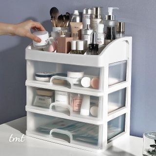 KỆ MỸ PHẨM KÈM STICK DÁN