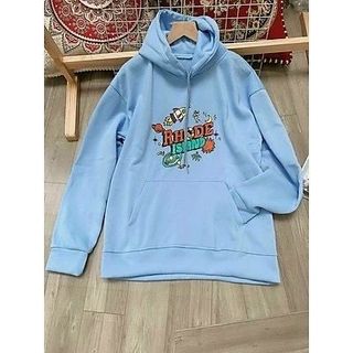 Áo hoodie 70kg thun nỉ in Rhode