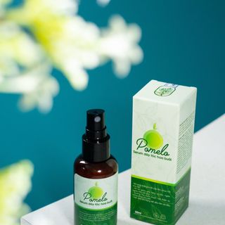 BỘ ĐÔI GIẢM GÃY RỤNG, DÀY MƯỢT TÓC - DẦU GỘI HOA BƯỞI GIẢM GÃY RỤNG TÓC 250ML VÀ SERUM DÀY TÓC HOA BƯỞI 50ML - POMELO