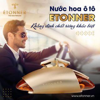 Hàng Cao Cấp Chính Hãng Nước Hoa Ô Tô Xe Hơi Nhập Khẩu ETONNER Khử Mùi E1801C (60ml)