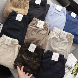 Quần jogerr dài vải co giãn năng động size 29-36