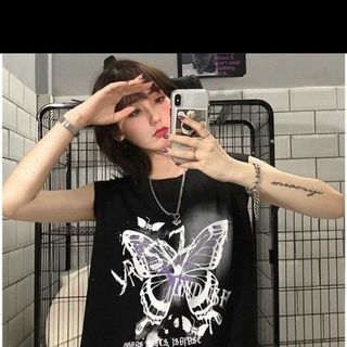 Áo tanktop logo in thun cotton form dưới 70kg
