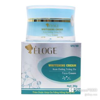 Kem Face ÉLOGE - Kem dưỡng trắng da mặt - kem nén 30g