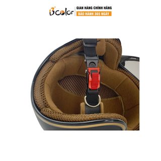 MŨ BẢO HIỂM 3/4 MẦU ĐEN KÈM KÍNH CAO CẤP B'COLOR giá sỉ - giá bán buôn.
