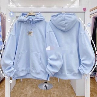 Áo hoodie thun nỉ mềm min form dưới 70kg tay phồng cánh dơi
