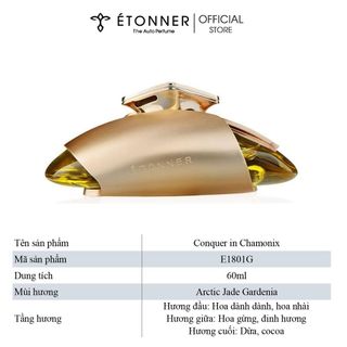 Hàng Cao Cấp Chính Hãng Nước Hoa Ô Tô Xe Hơi Nhập Khẩu ETONNER Khử Mùi E1801G