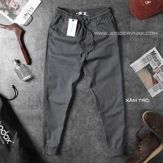 [ ] Quần Jogger Bo Gấu, Quần Kaki Nam Nữ Ôm Dáng - Kaki Cao Cấp Za.r [Rêu]