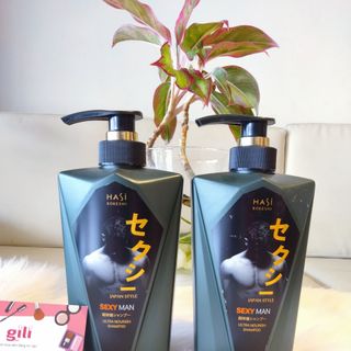 DẦU GỘI NƯỚC HOA HASI - Sexy Man Ultra Nourish Shampoo 380g giá sỉ