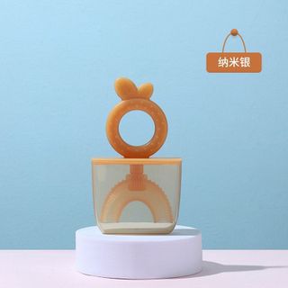 Bàn chải chữ U cho bé có nắp