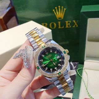 ĐỒNG HỒ ROOLEX NAM ĐÁ MÀU