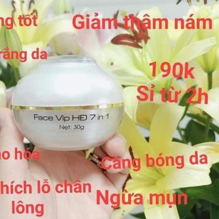 Kem dưỡng trắng da huỳnh đỗ tặng kèm serum ủ trắng da 5ml