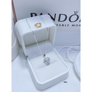 dây chuyền bạc ý kèm mặt giá rẻ