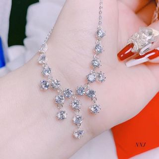 dây chuyền bạc tiểu thư