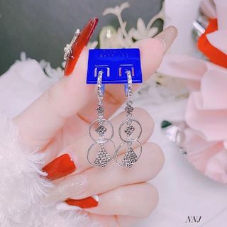 bông tai bạc ý cao cấp