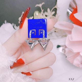 bông tai bạc ý cao cấp