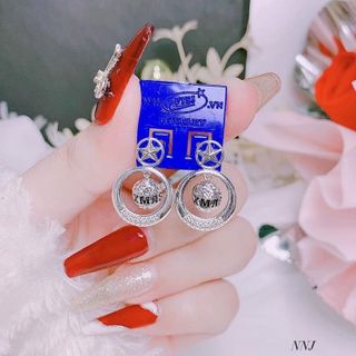 bông tai bạc ý cao cấp