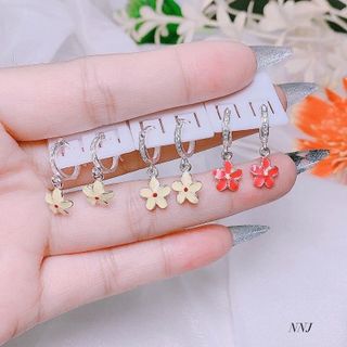 bông tai bạc 925 cho bé gái.