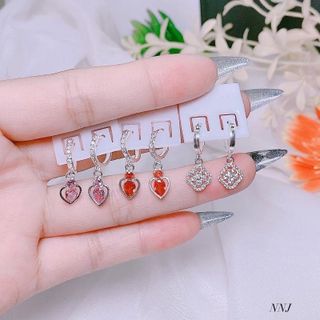 bông tai bạc 925 cho bé gái.