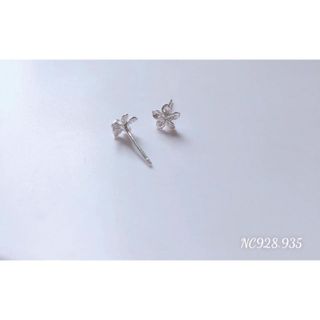 khuyên tai hoa sứ bạc 925