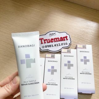 Kem Chống Nắng Phục Hồi Bảo Vệ Da Chuyên Sâu Banobagi Milk Thistle Repair Sunscreen Plus SPF 50+ PA++++