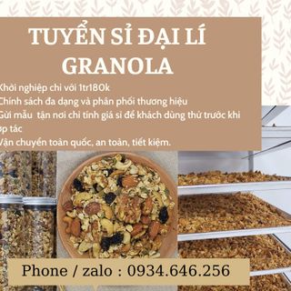 GRANOLA DÒNG CƠ BẢN 50% HẠT - 50% YẾN MẠCH