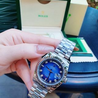 ĐỒNG HỒ ROLLEX CƠ 2 LỊCH CAO CẤP NEW