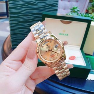 ĐỒNG HỒ ROLLEX CƠ 2 LỊCH CAO CẤP NEW
