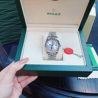 ĐỒNG HỒ ROLLEX CƠ 2 LỊCH CAO CẤP NEW
