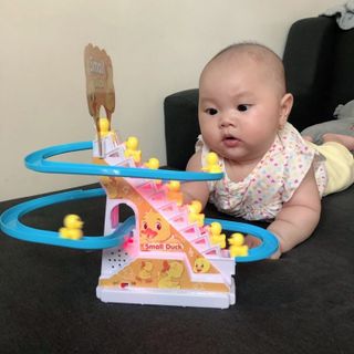 Vịt Cầu Trượt Leo Thang