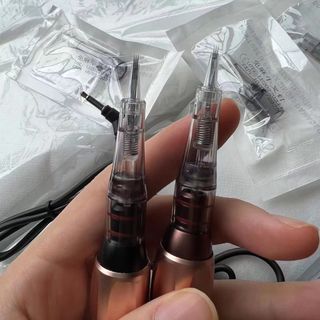 Đầu Kim XĂM Lò Xo 3 Kim Đôi , Dụng cụ phụ kiện Phun Xăm Thẩm Mỹ