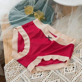Quần lót cotton đính nơ nội địa Trung