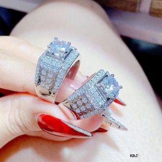 nhẫn bạc ý cho nam
