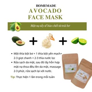 bột trái bơ 100gr