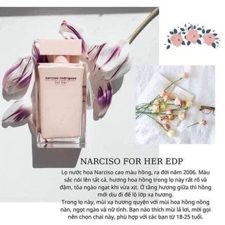 Nước hoa Narciso For Her - ( Hồng Nhạt )