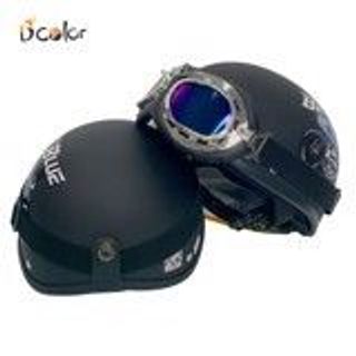Mũ Bảo Hiểm Nửa Đầu Có Họa Tiết Xe Máy Kèm Kính Phi Công Thời Trang- B'COLOR. Giá sỉ - giá bán buôn.